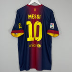 2012/13 BARCELONA MESSI #10 HOME SHIRT (XL) NIKE