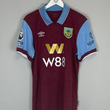 2023/24 BURNLEY RODRIGUEZ #19 *MATCH WORN* HOME SHIRT (L) UMBRO