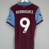 2023/24 BURNLEY RODRIGUEZ #19 *MATCH WORN* HOME SHIRT (L) UMBRO