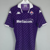 2023/24 FIORENTINA NICO #7 *MATCH WORN* HOME SHIRT (L) KAPPA