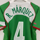 2005/06 MEXICO R.MARQUEZ #4 HOME SHIRT (M) NIKE