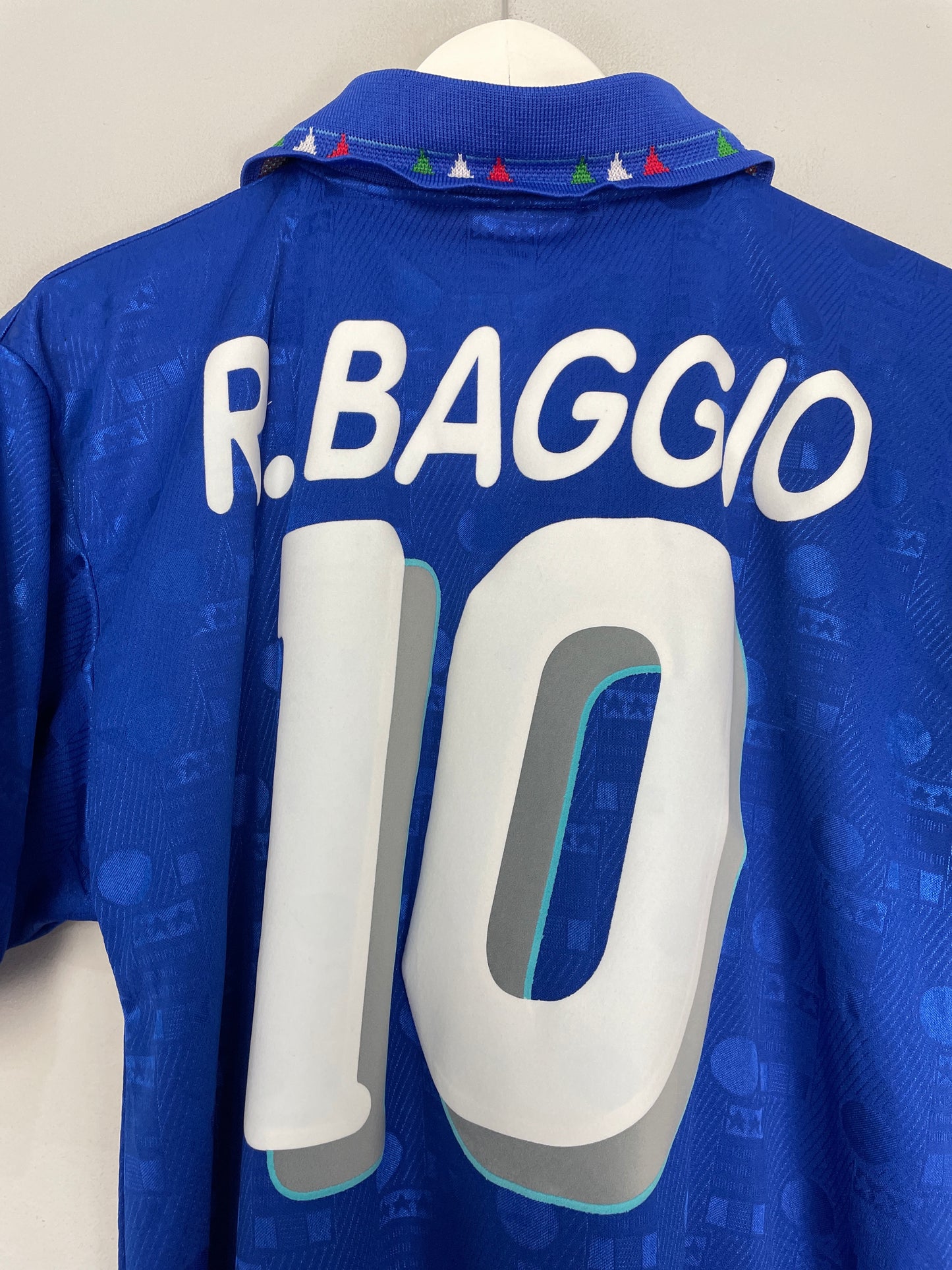 1994 ITALY R.BAGGIO #10 HOME SHIRT (L) DIADORA