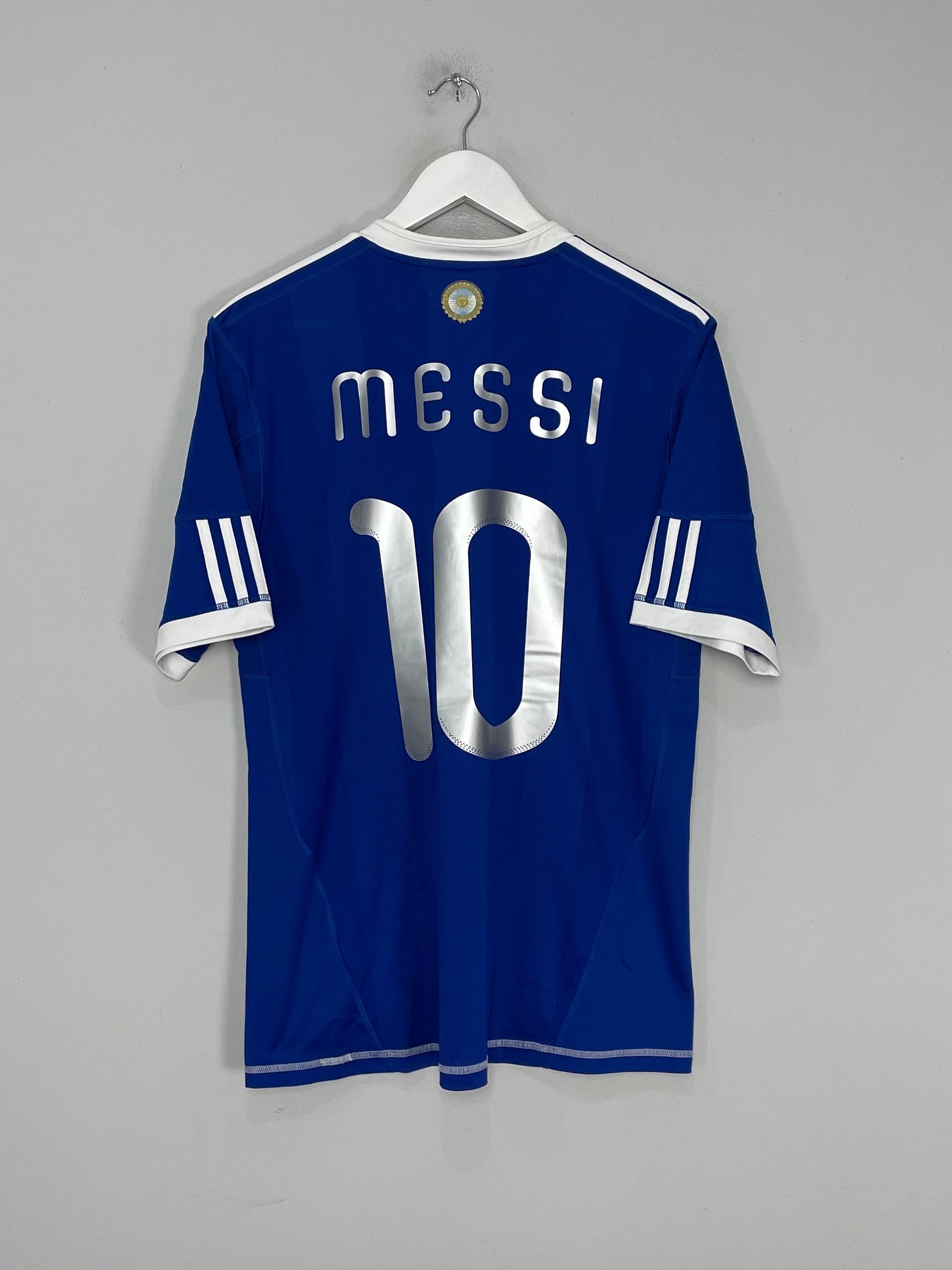 2010/11 ARGENTINA MESSI #10 AWAY SHIRT (M) ADIDAS