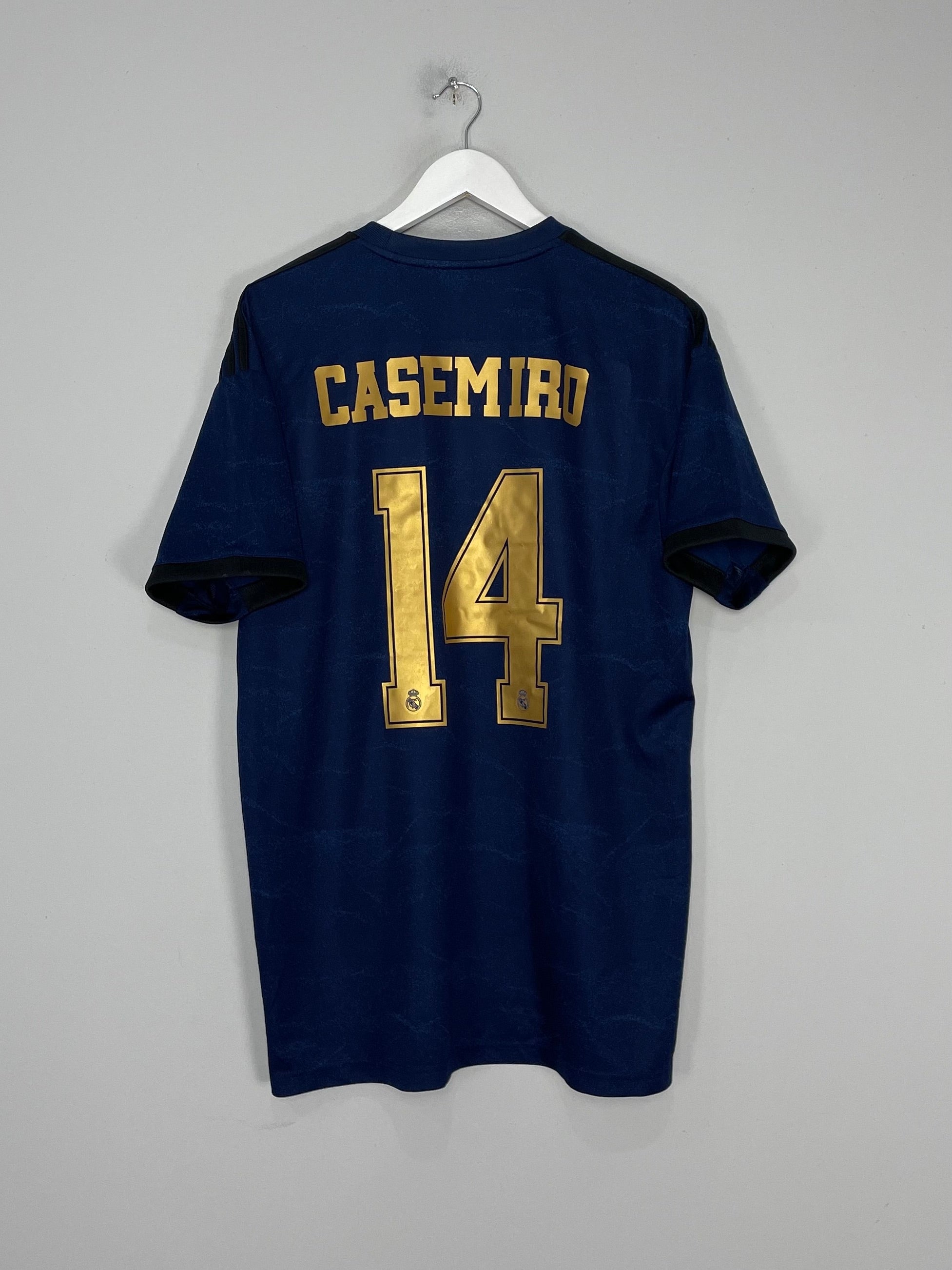 2019/20 REAL MADRID CASEMIRO #14 AWAY SHIRT (XL) ADIDAS