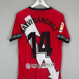 2022/23 RAYO VALLECANO SANCHEZ #14 *MATCH WORN* HOME SHIRT (L) UMBRO