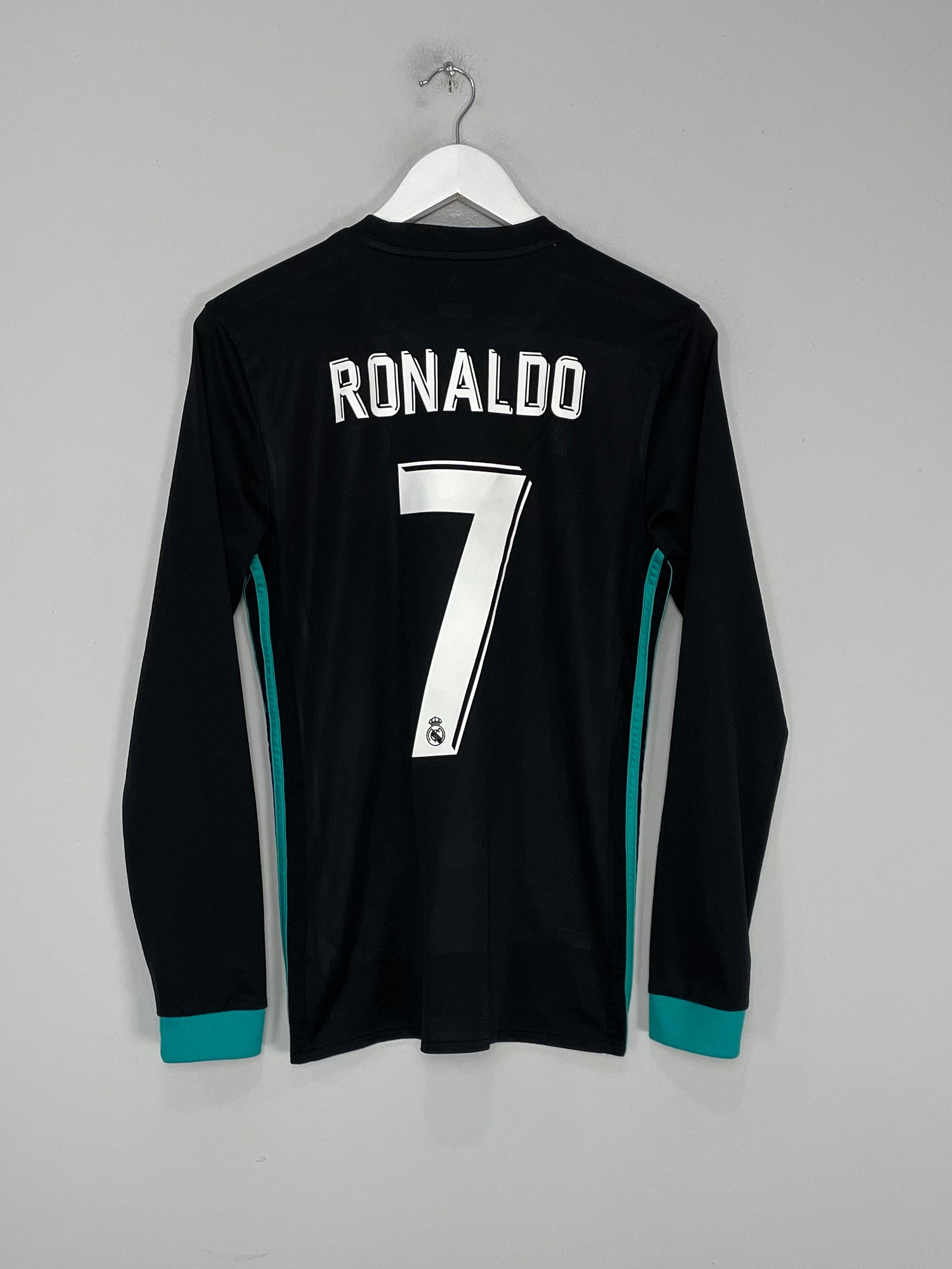 2017/18 REAL MADRID RONALDO #7 L/S AWAY SHIRT (S) ADIDAS