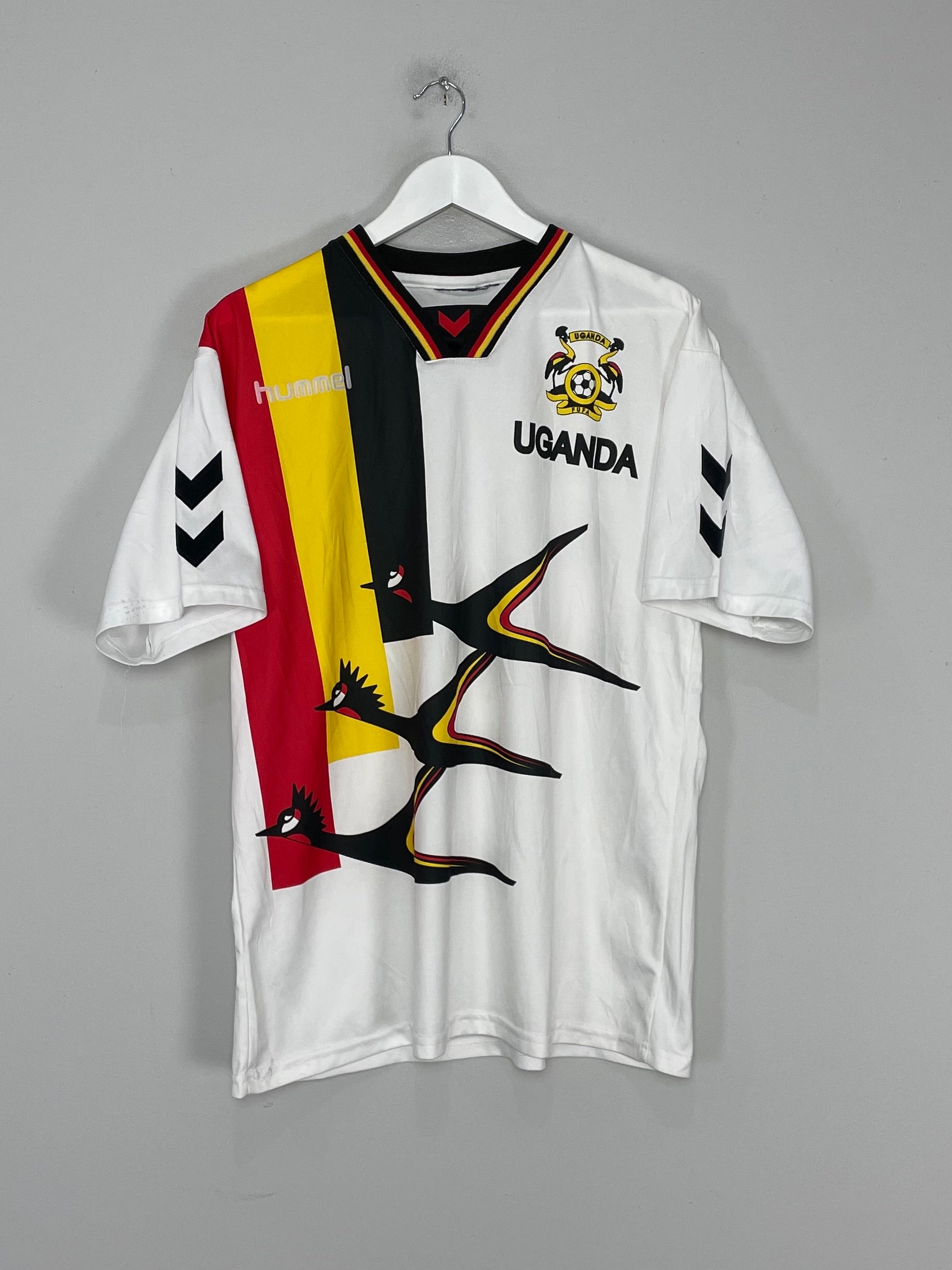 2001/02 UGANDA HOME SHIRT (L) HUMMEL