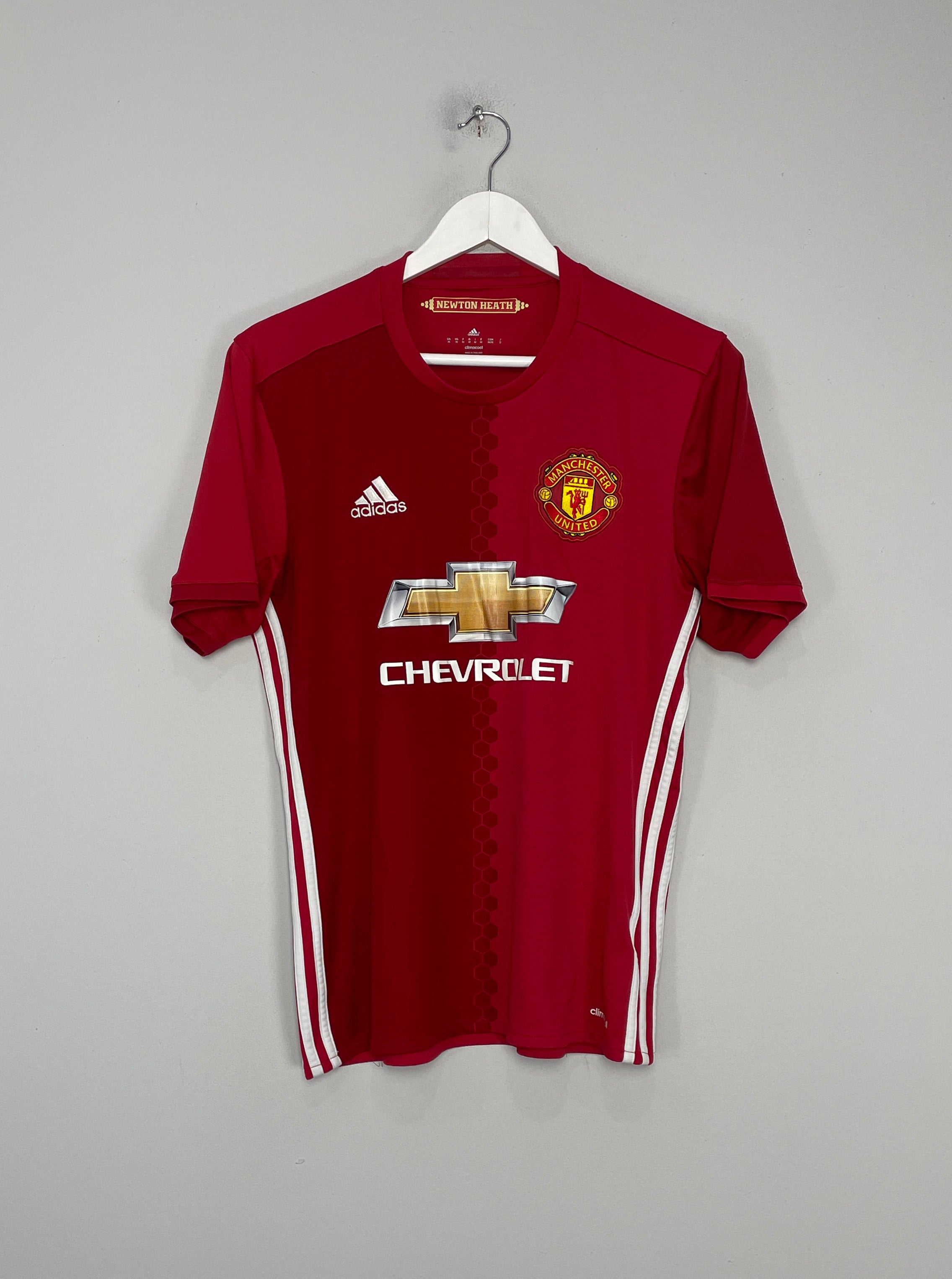 2016/17 MANCHESTER UNITED HOME SHIRT (M) ADIDAS