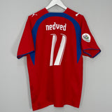 2006/07 CZECH REPUBLIC NEDVED #11 HOME SHIRT (L) PUMA