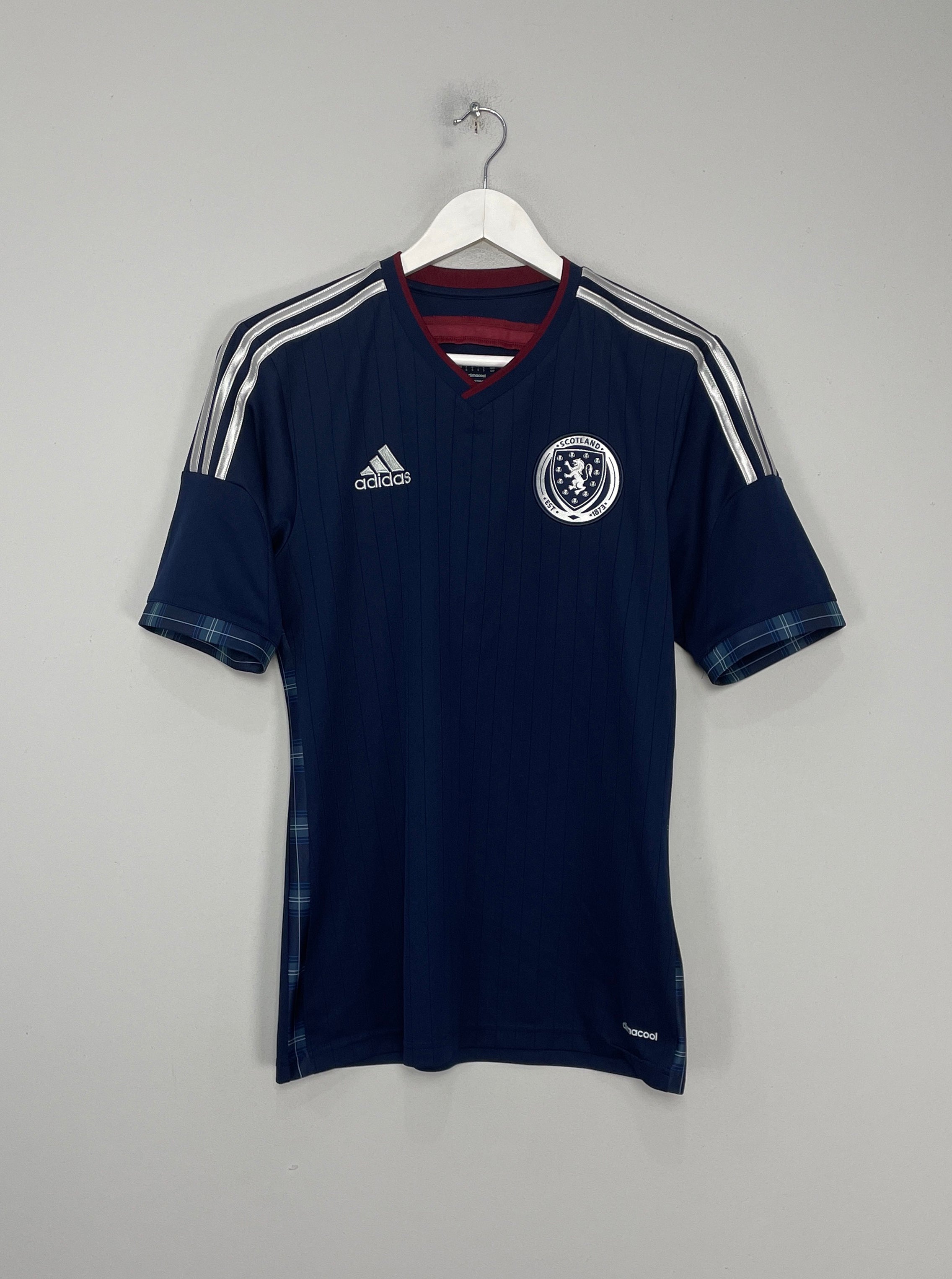 2014/15 SCOTLAND HOME SHIRT (S) ADIDAS