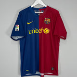 2008/09 BARCELONA MESSI #10 HOME SHIRT (L) NIKE