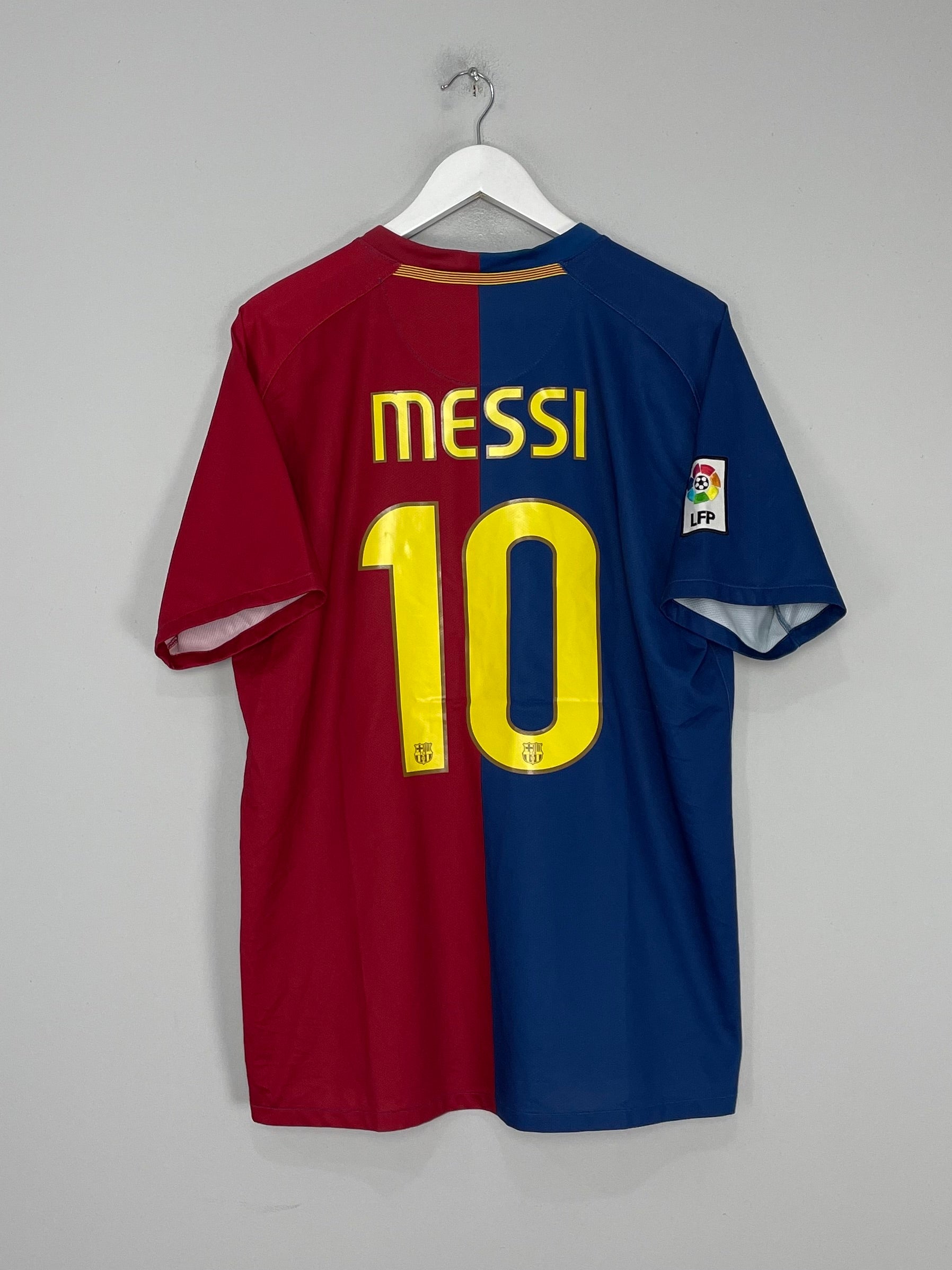 2008/09 BARCELONA MESSI #10 HOME SHIRT (L) NIKE