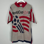 1994 USA WORLD CUP T-SHIRT (M) ADIDAS