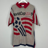 1994 USA WORLD CUP T-SHIRT (M) ADIDAS