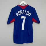 Image of the Manchester United Ronaldo shirt from the 2004/06 season