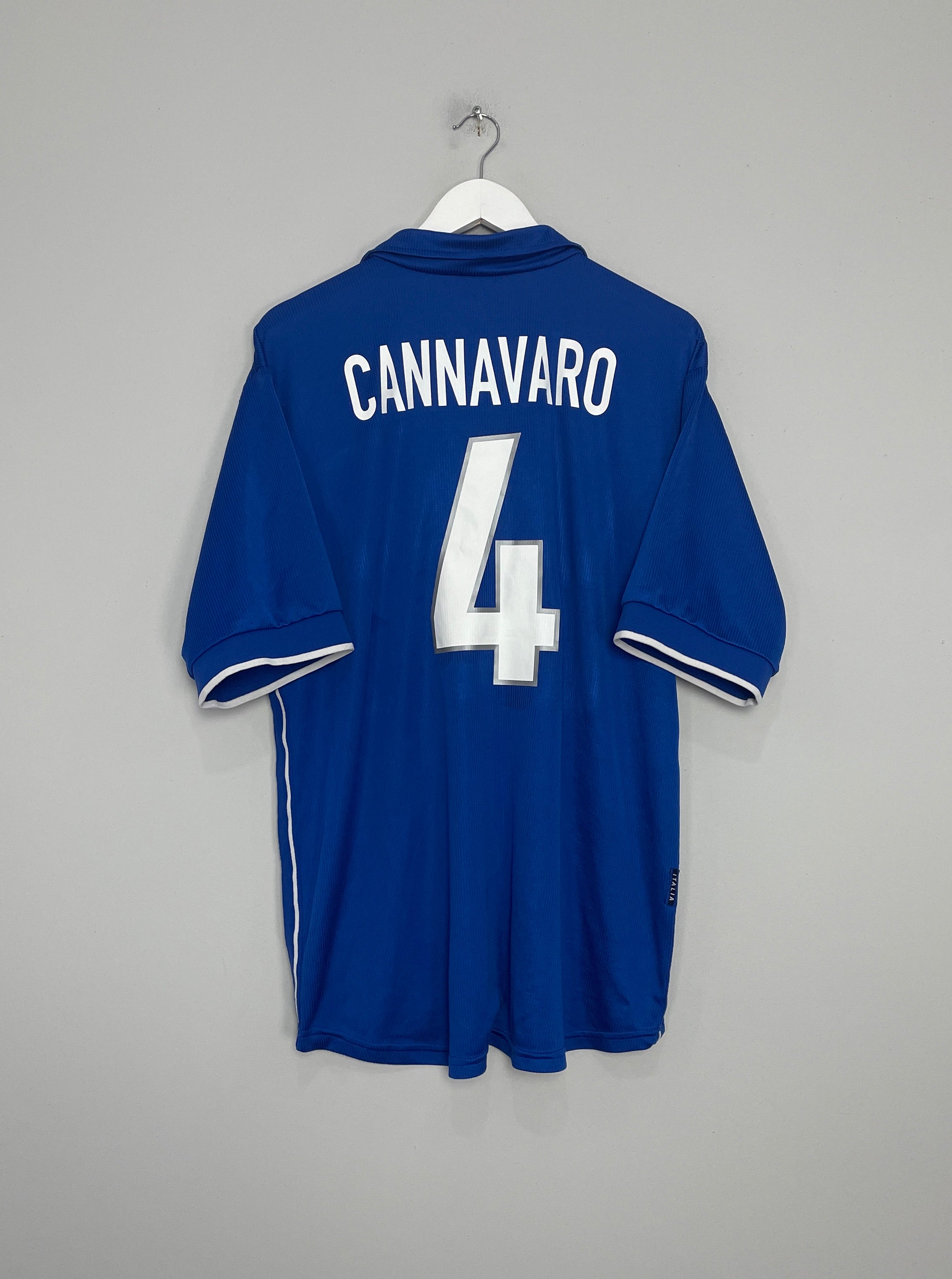 Image of the Italy Cannavaro shirt from the 1997/98 season