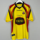 2001 SC BARCELONA HOME SHIRT (L) MARATHON