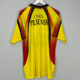 2001 SC BARCELONA HOME SHIRT (L) MARATHON