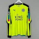 2016/17 LEICESTER CITY SCHMEICHEL #1 C/L GK SHIRT (L) PUMA