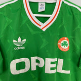 1990/92 IRELAND HOME SHIRT (XL) ADIDAS