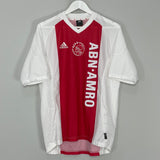 2002/04 AJAX SNEIJDER #18 HOME SHIRT (M) ADIDAS