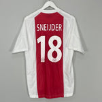 2002/04 AJAX SNEIJDER #18 HOME SHIRT (M) ADIDAS