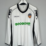 2010/11 VALENCIA L/S HOME SHIRT (L) KAPPA