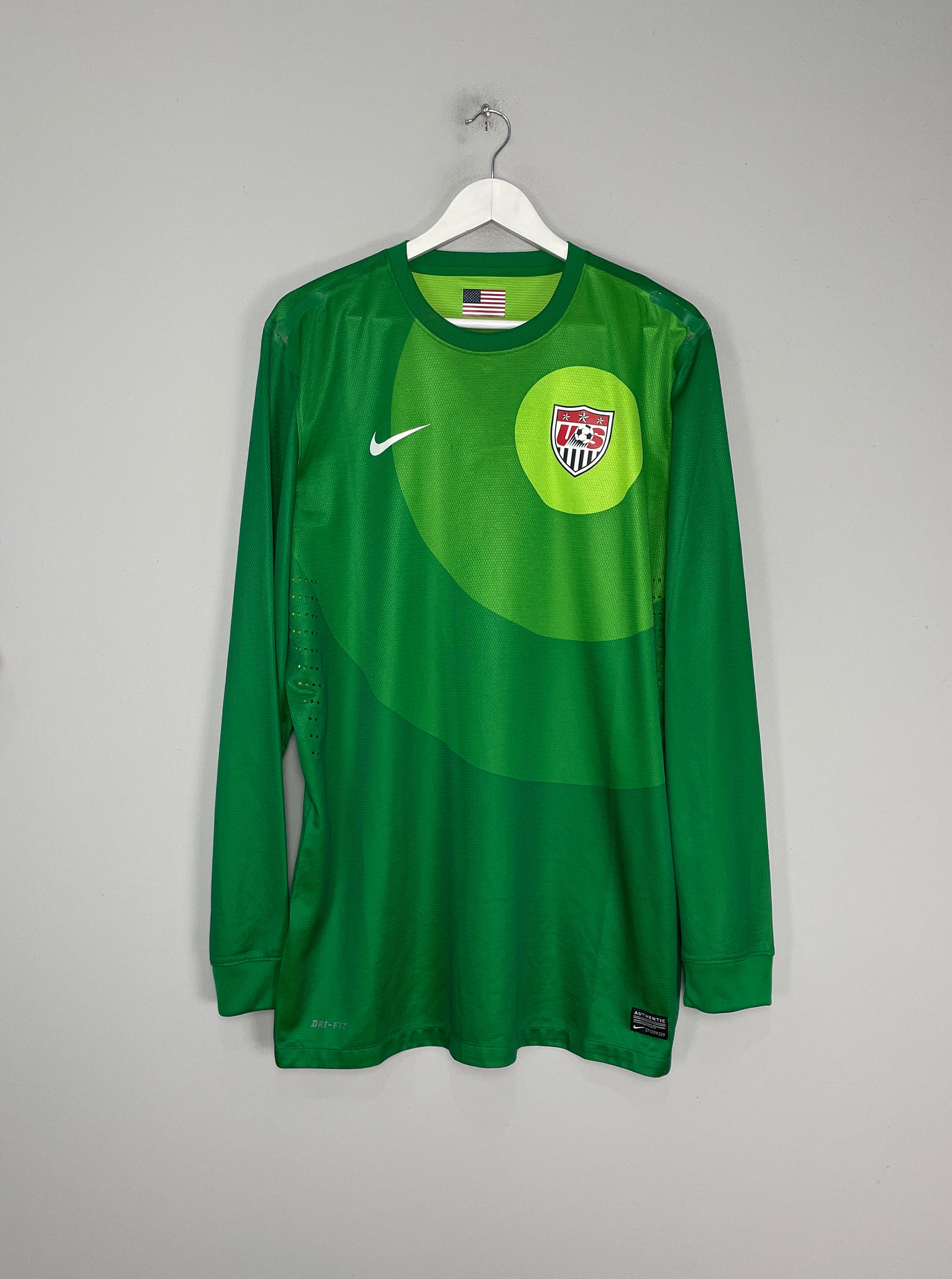 2012/13 USA *PLAYER ISSUE* GK SHIRT (XL) NIKE