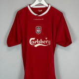 2002/03 LIVERPOOL HOME SHIRT (M) REEBOK