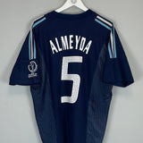 2002/03 ARGENTINA ALMEYDA #5 AWAY SHIRT (XL) ADIDAS