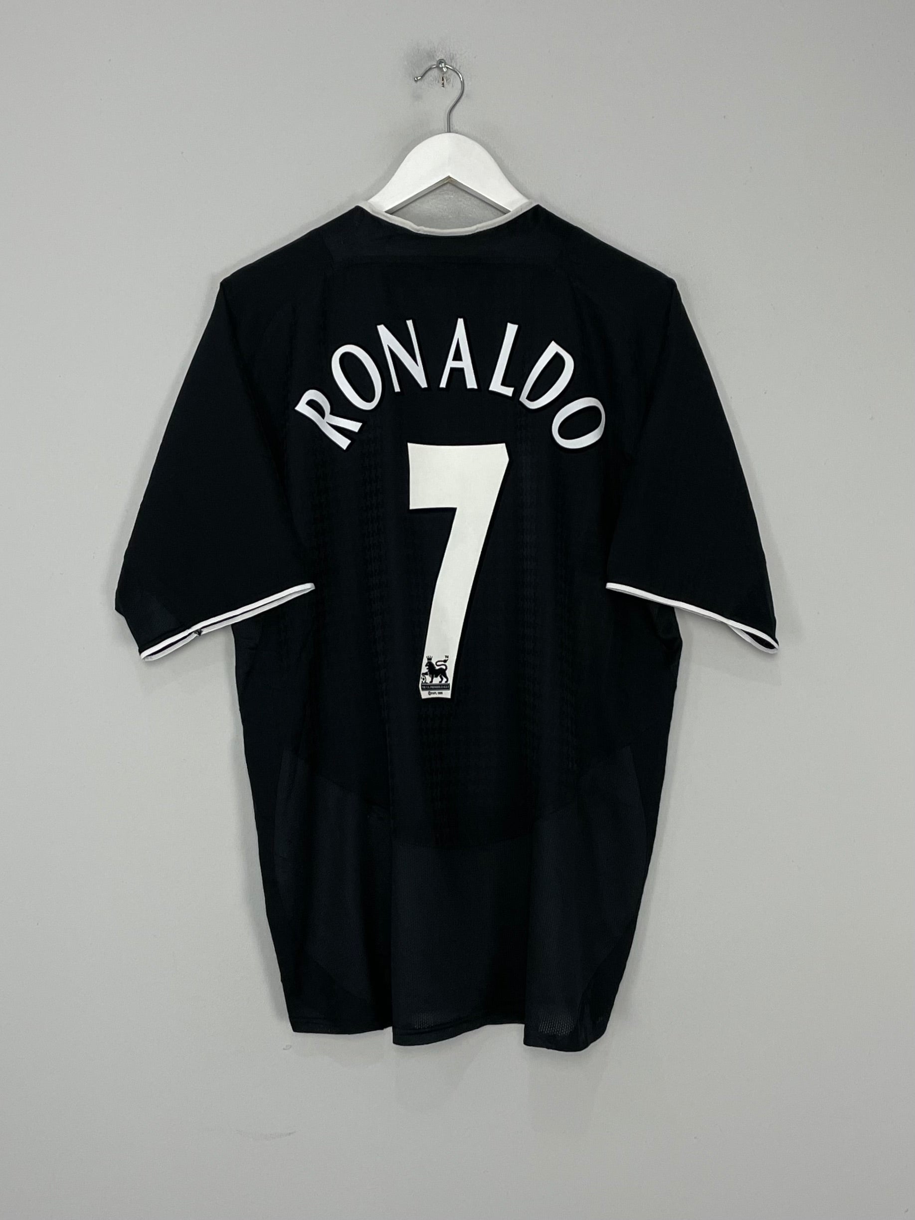 2003/05 MANCHESTER UNITED RONALDO #7 AWAY SHIRT (L) NIKE