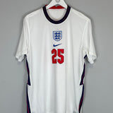 2020/21 ENGLAND SAKA #25 HOME SHIRT (L) NIKE