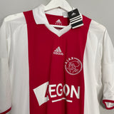 2009/10 AJAX SUAREZ #7 *BNWT* HOME SHIRT (L) ADIDAS