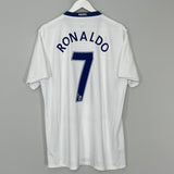 2008/09 MANCHESTER UNITED RONALDO #7 AWAY SHIRT (XL) NIKE