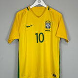 2016/17 BRAZIL NEYMAR JR #10 HOME SHIRT (M) NIKE