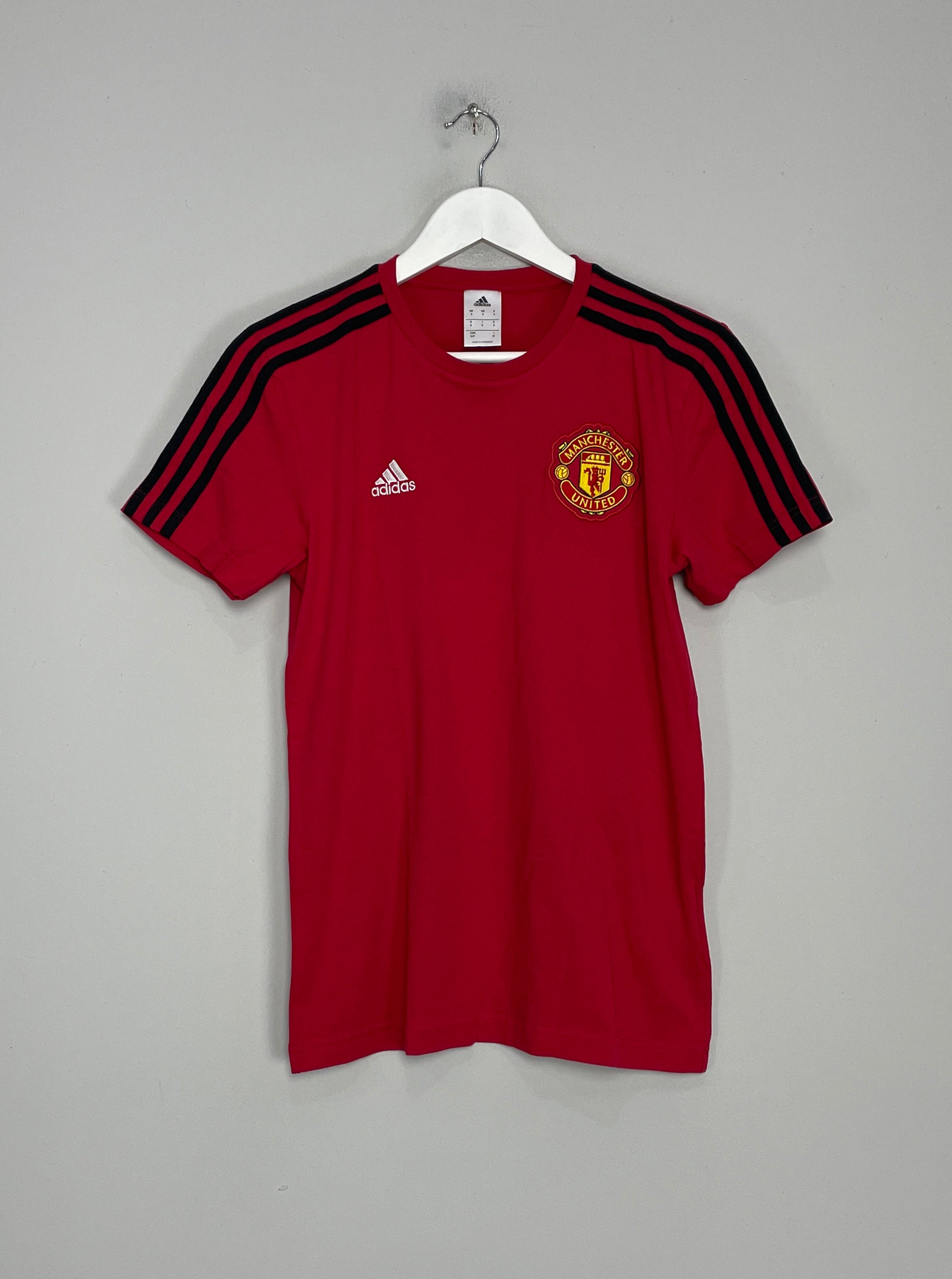 2017/18 MANCHESTER UNITED T-SHIRT (S) ADIDAS