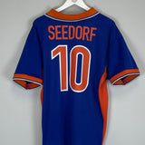 1997/98 NETHERLANDS SEEDORF #10 AWAY SHIRT (XL) NIKE