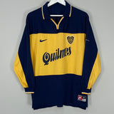 1998/00 BOCA JUNIORS #8 HOME SHIRT (L) NIKE