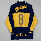 1998/00 BOCA JUNIORS #8 L/S HOME SHIRT (L) NIKE