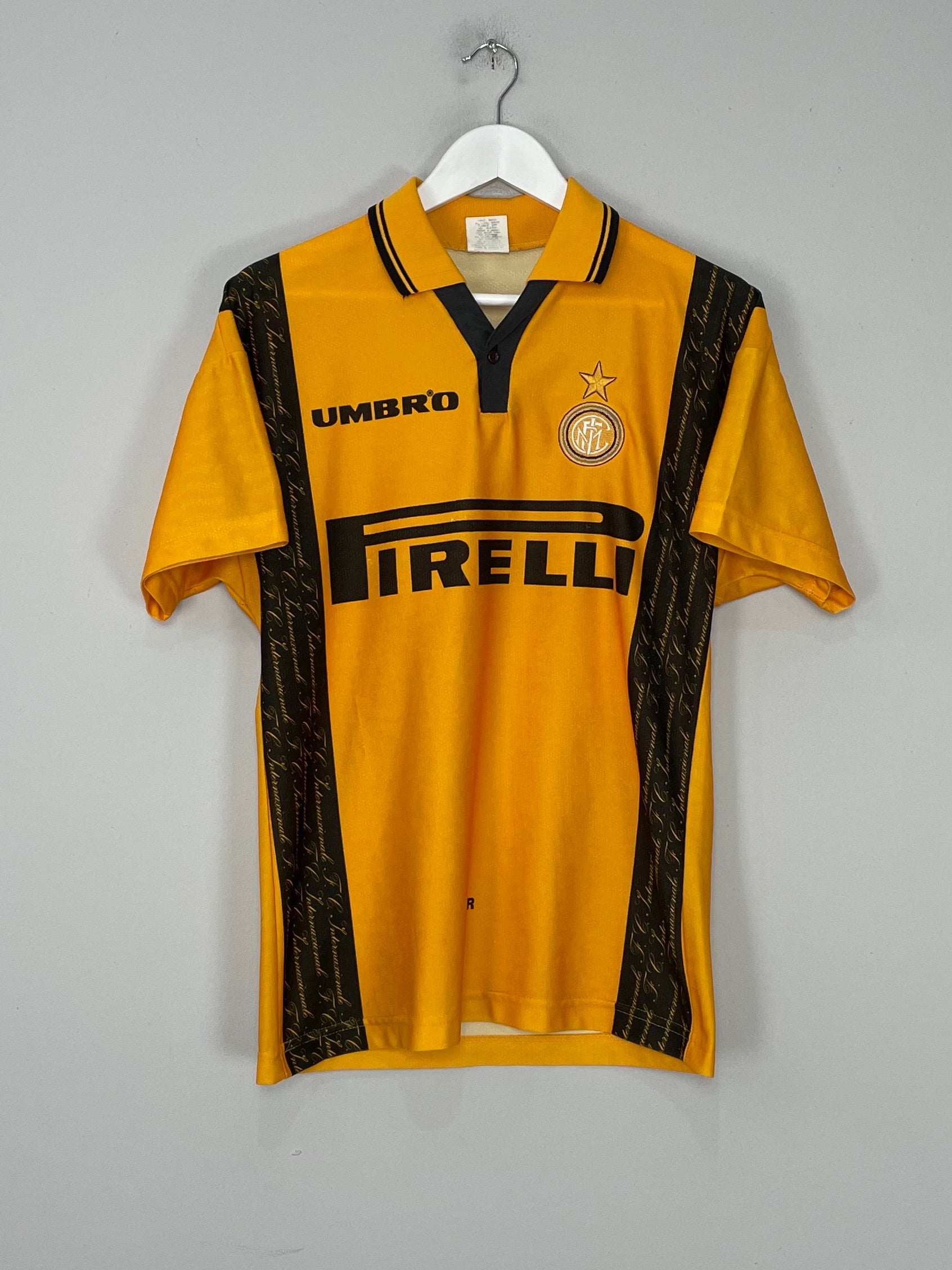 1996/97 INTER MILAN THIRD SHIRT (M) UMBRO