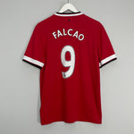 2014/15 MANCHESTER UNITED FALCAO #9 HOME SHIRT (M) NIKE