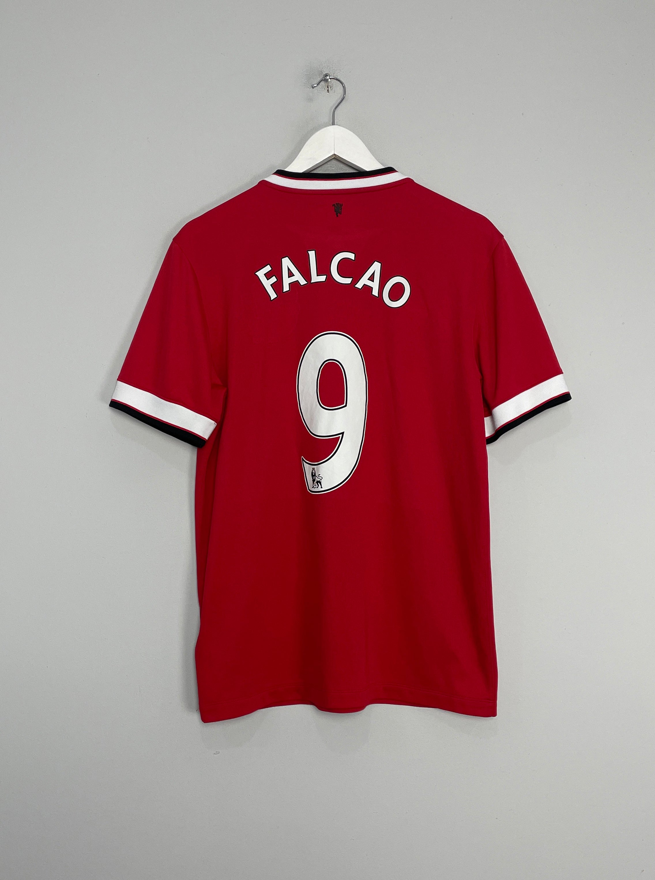 2014/15 MANCHESTER UNITED FALCAO #9 HOME SHIRT (M) NIKE