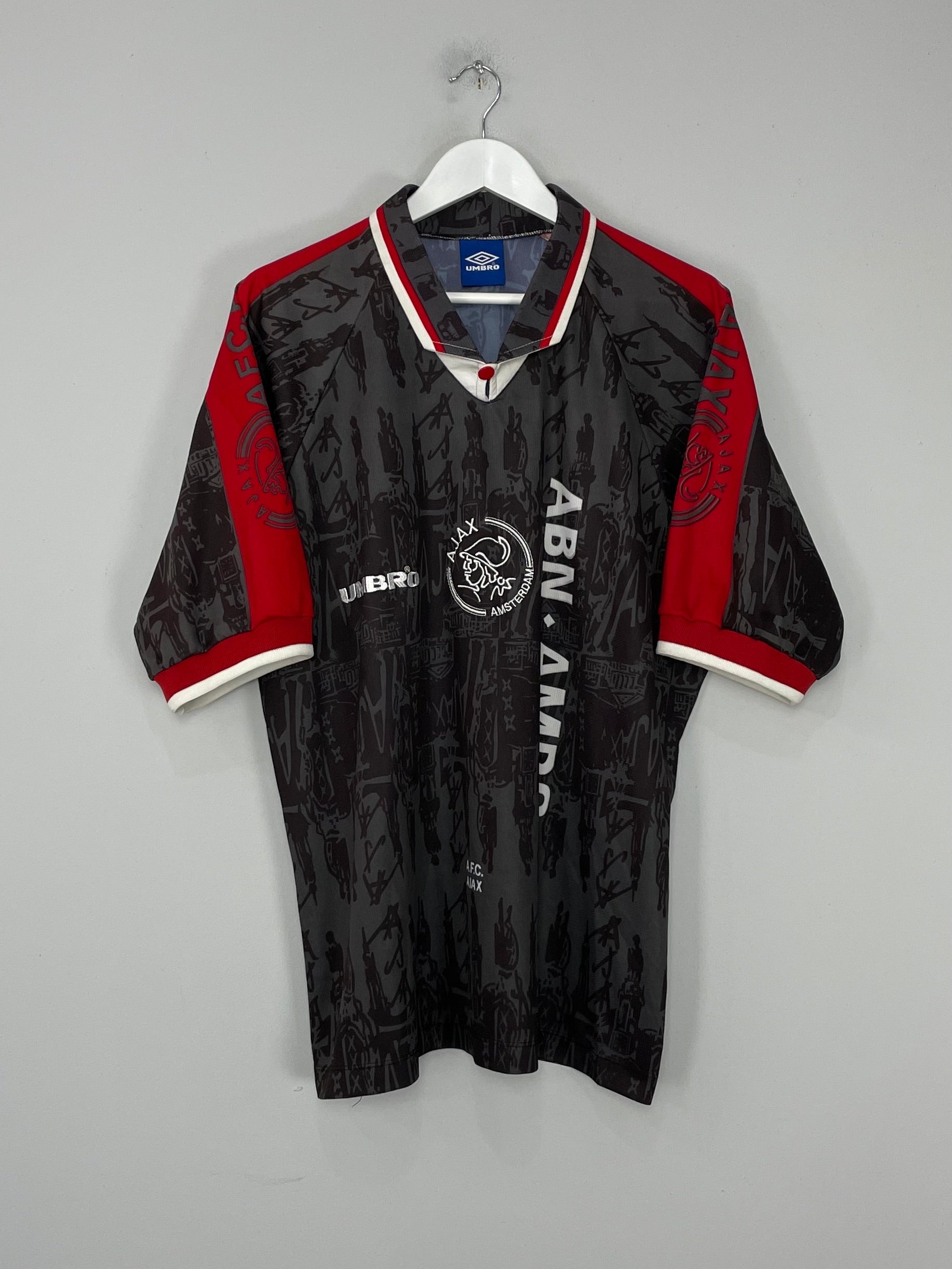 1996/97 AJAX AWAY SHIRT (XL) UMBRO