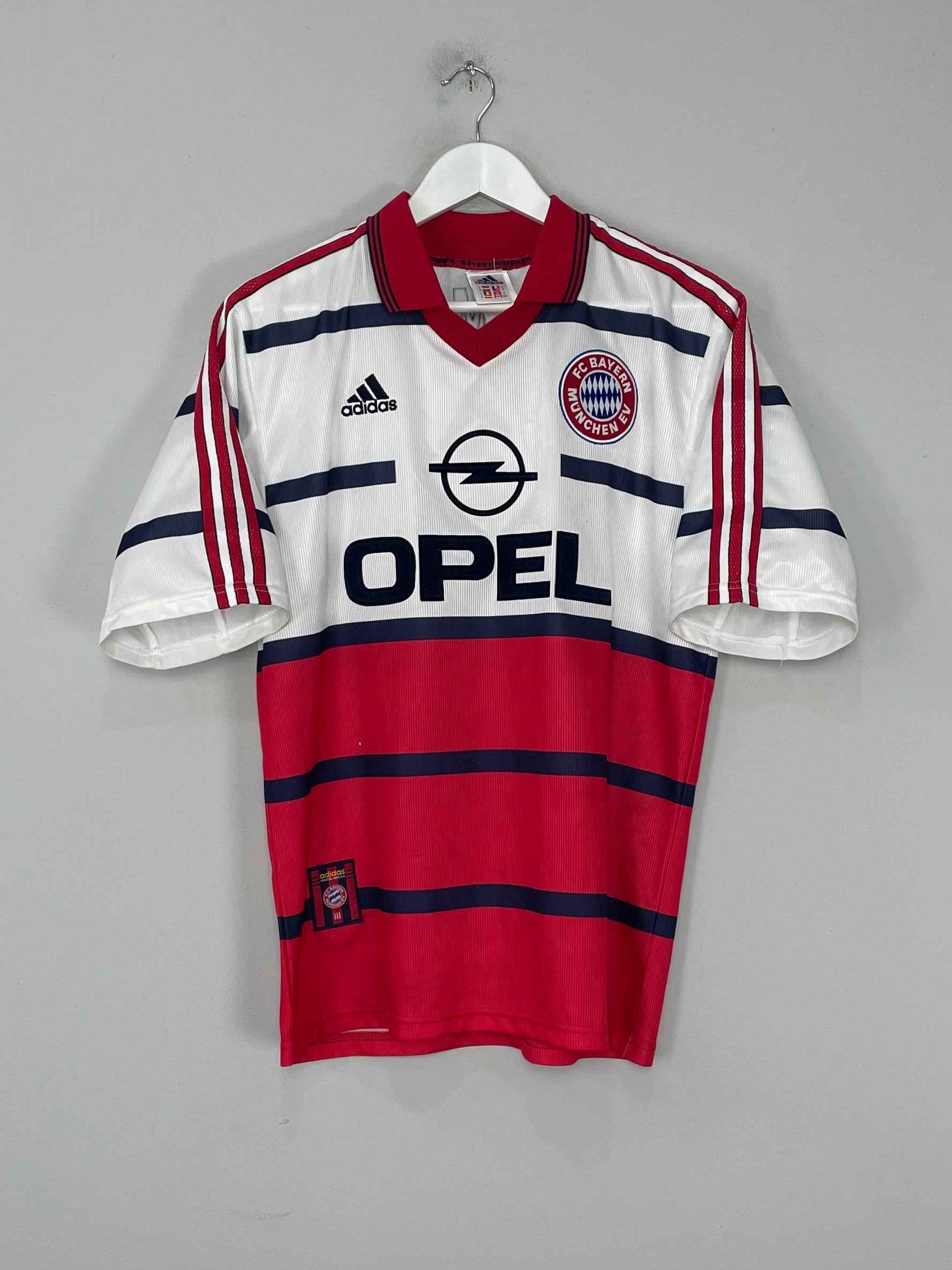 1998/00 BAYERN MUNICH AWAY SHIRT (M) ADIDAS