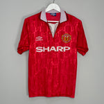 1992/94 MANCHESTER UNITED HOME SHIRT (S) UMBRO