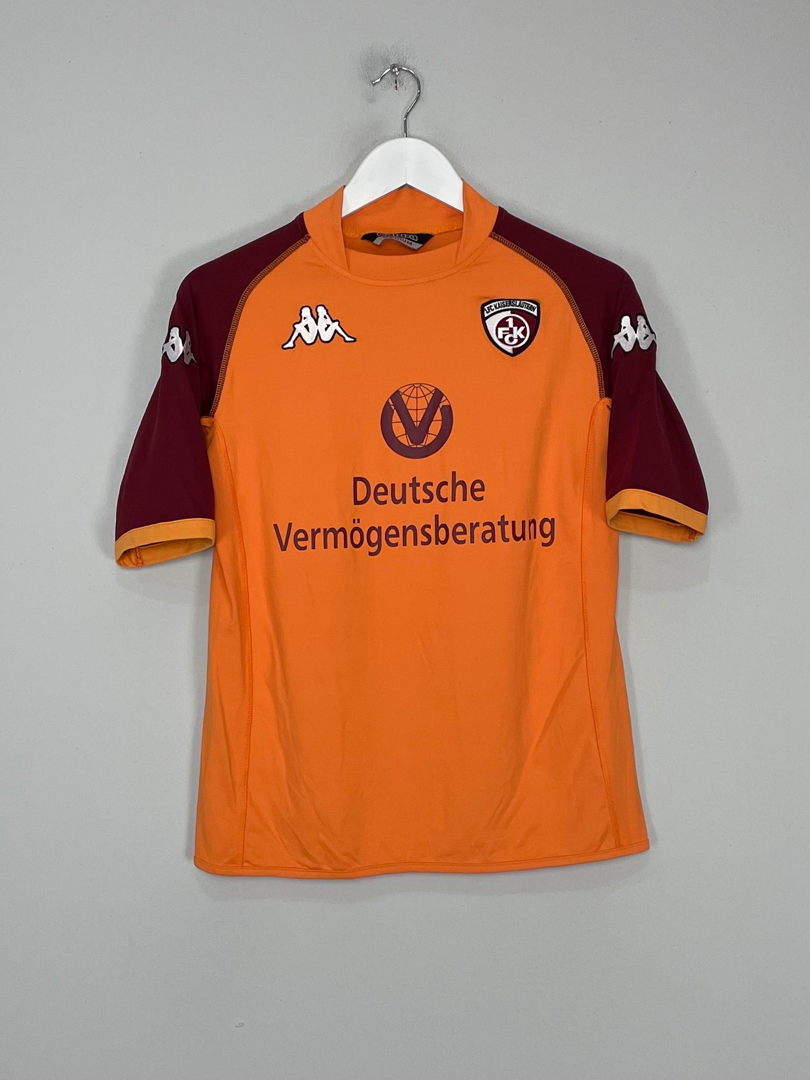 2004/05 KAISERSLAUTERN AWAY SHIRT (M) KAPPA