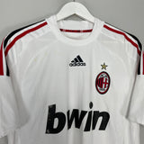 2007/08 AC MILAN RONALDINHO #80 AWAY SHIRT (M) ADIDAS