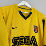 1999/01 ARSENAL HENRY #14 AWAY SHIRT (XL) NIKE