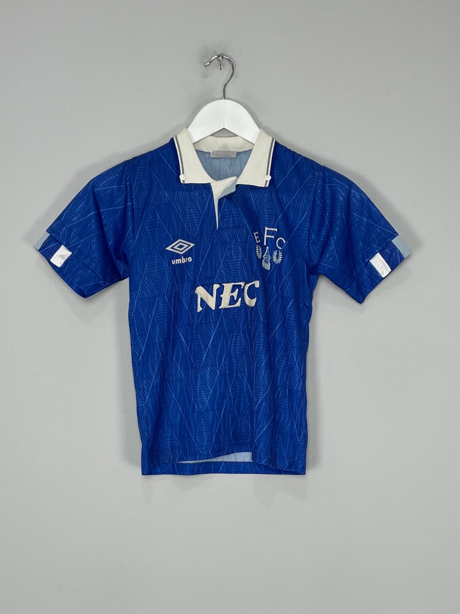 1988/91 EVERTON HOME SHIRT (XS.KIDS) UMBRO