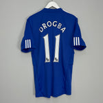 2009/10 CHELSEA DROGBA #11 HOME SHIRT (M) ADIDAS